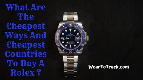 cheapest countries to buy watches.